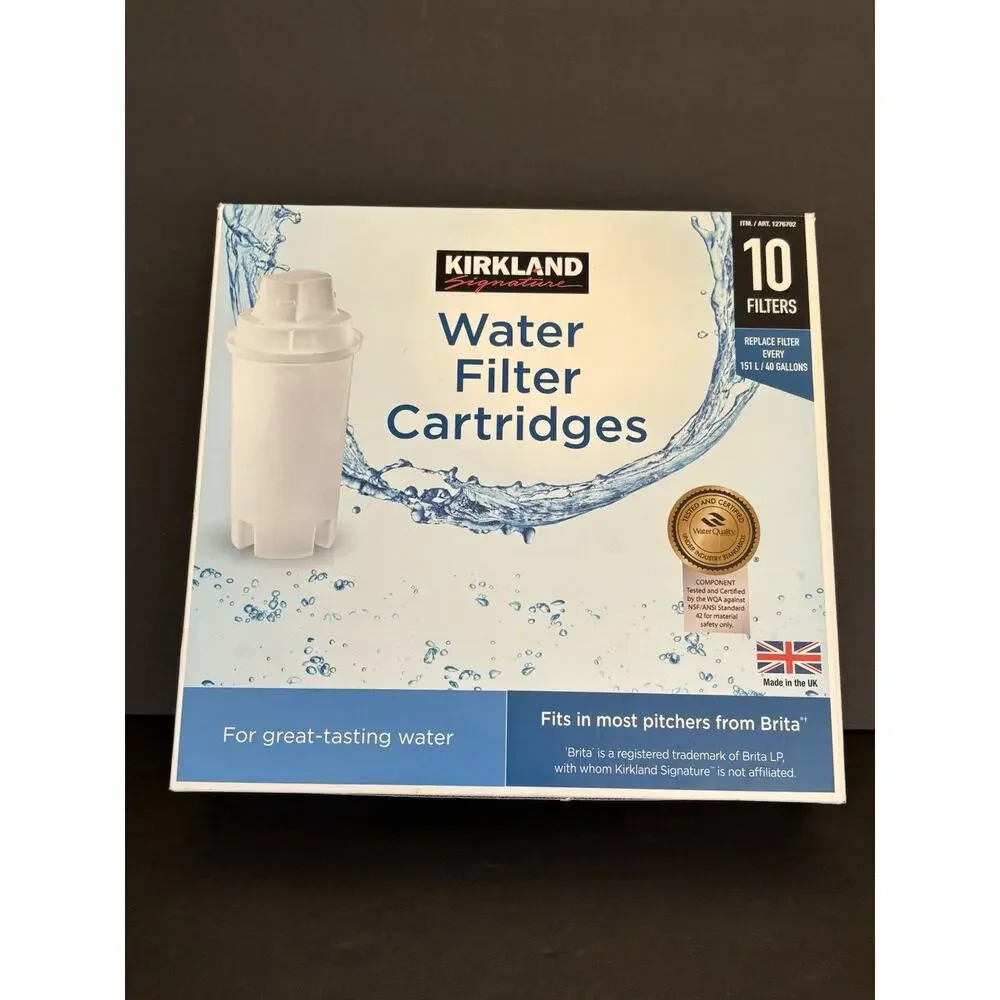 Kirkland Signature Water Filter Cartridge, 7-pack set - NEW Open Box